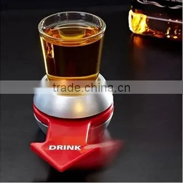 spin the shot /shot glass game /beer pong game. spin the shot