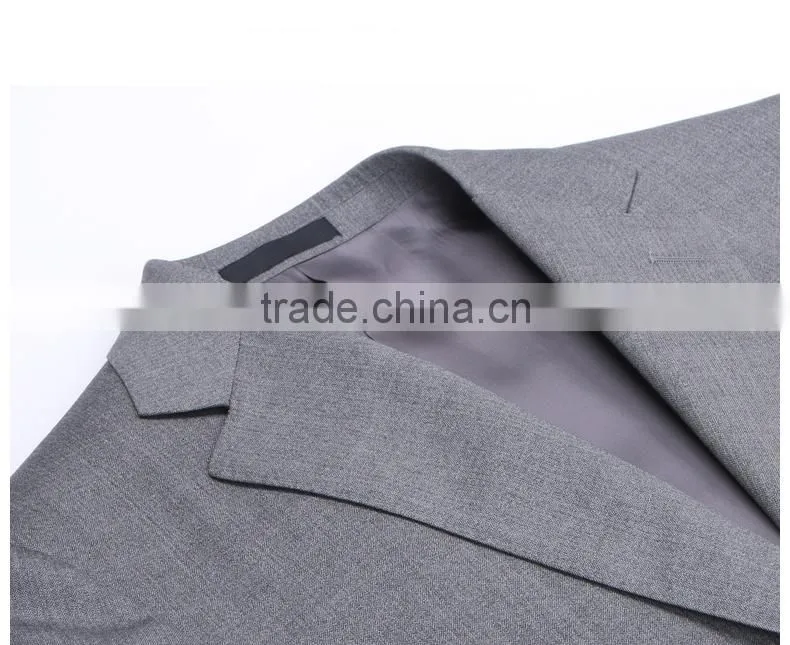 Wholesale Custom New Design Suit Fabric 2 Piece Coat Pant Men Suit