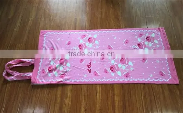 China Manufacturer Custom Printing Microfiber Fabric Towel Bag