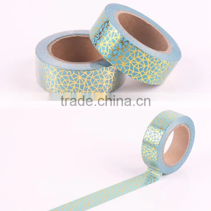 1.5cm*10m halloween stamping Japanese washi foil tape