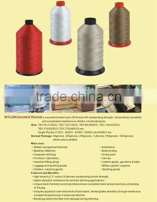 High Tenacity Nylon Leather Thread