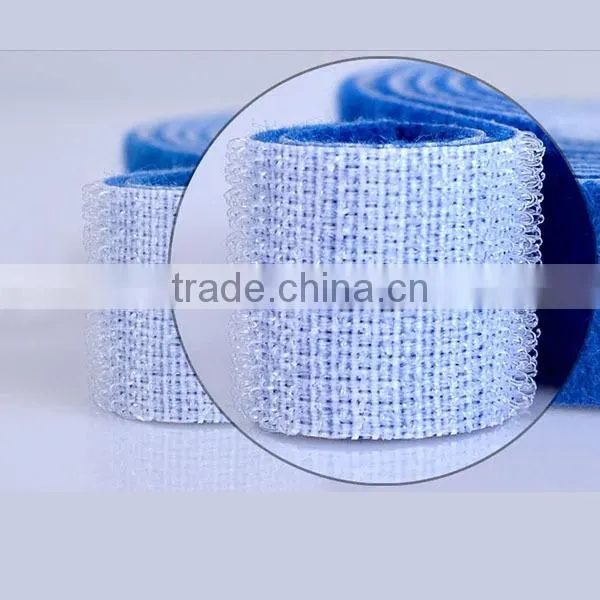 Colorful Back to back hook and loop strap