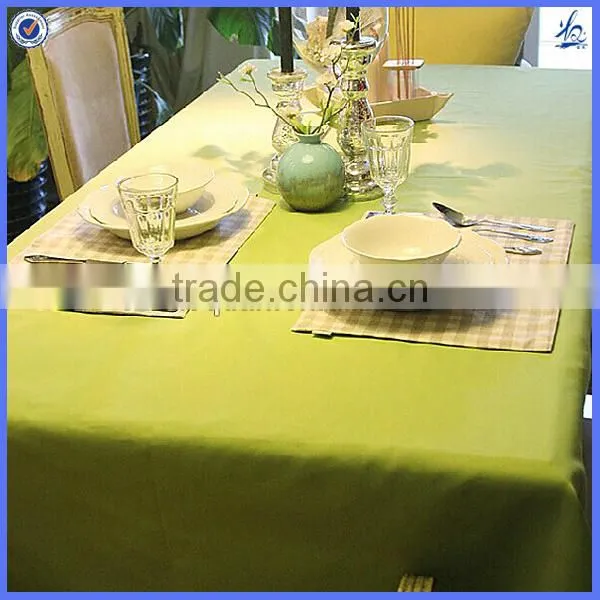 green washable cotton table cloth