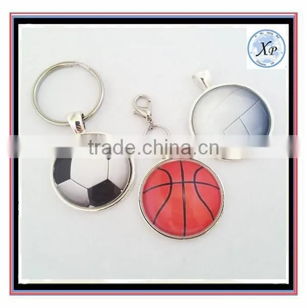 Hot Selling Soccer Ball Keychain Jewelry