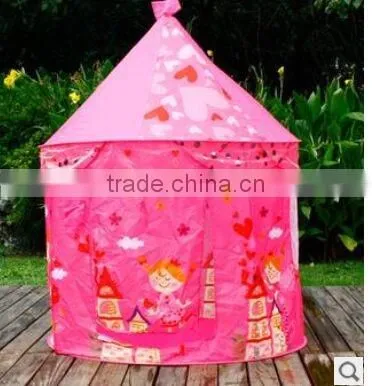 High quality princess play tent in stock kids castle play tent princess accessory