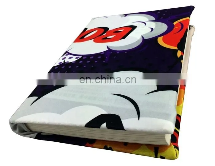 Custmoized bookcover for wholesale with stretchable fabric