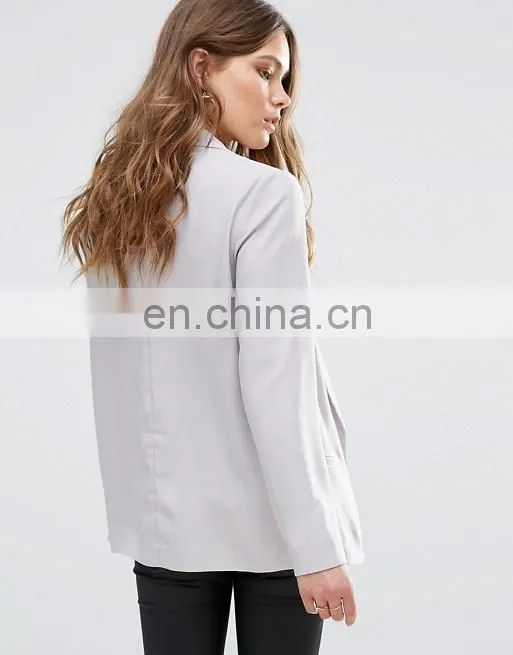 Hot European Style Winter/autumn Fasion Women's MD-LONG Suit Jacket office suits coat