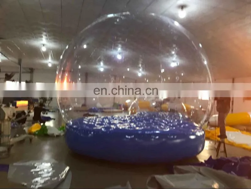 Decoration inflatable snow globe ball ,cheap snow globe for sale,inflatable christmas decoration snow ball for commercial