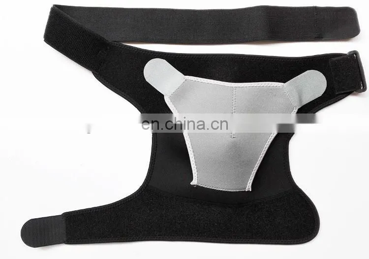 FDA Approved Adjustable Single Shoulder Brace Elastic Gym Sports Support Strap Wrap,orthopedic braces#HJ0001