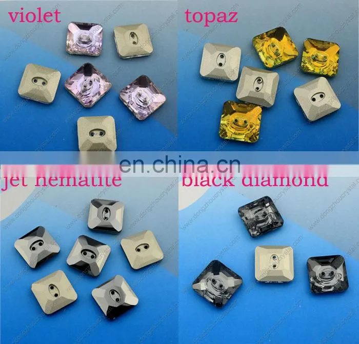 Wholesale Sew on Crystal Button for Women Rhinestone Costume Jewelry Accessories