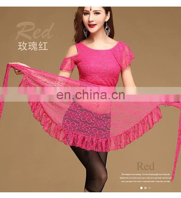 Y-2060 Indian sexy lace belly dance hip scarf