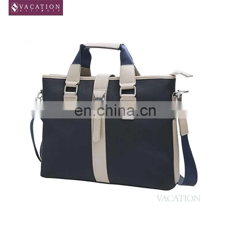 High quality men briefcase with belt in low price 2016