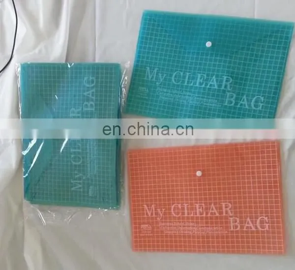 waterproof PVC folder,transparent bag,cute document folder