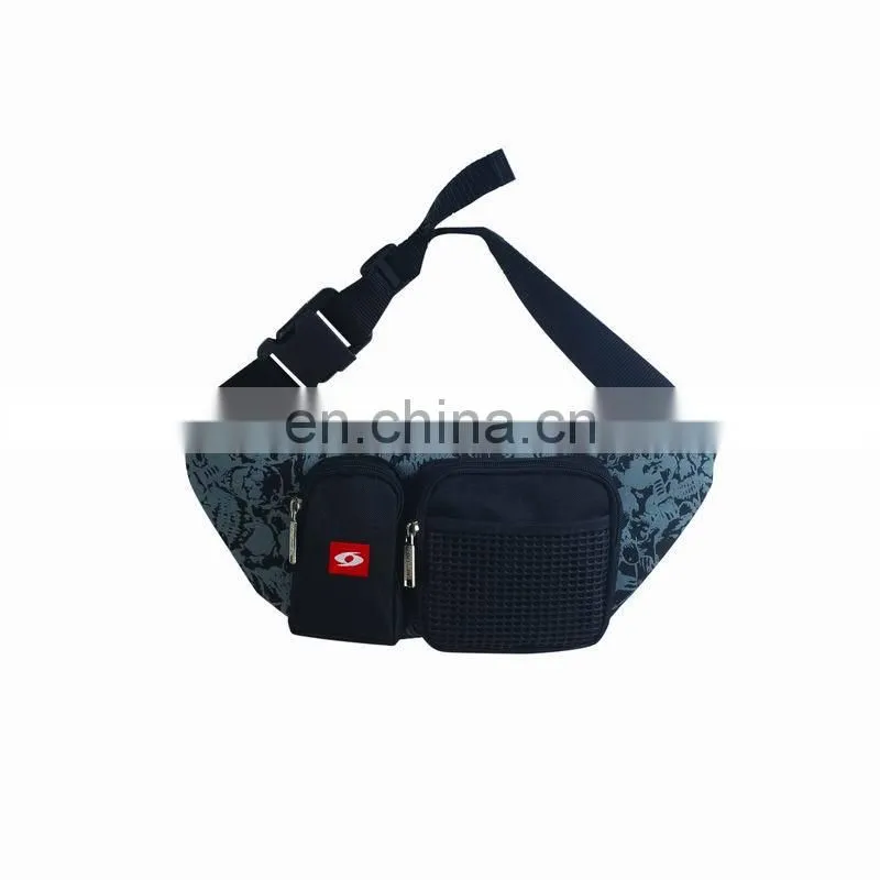 leather sports waist bag