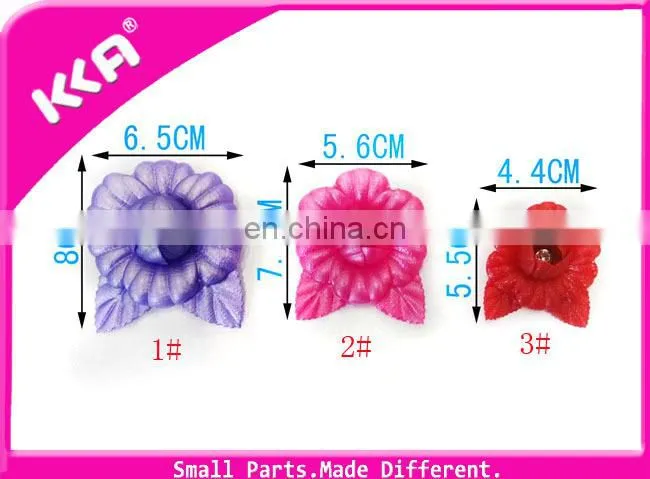 Fashion shoe decoration,shoe flower,shoe accessory plastic buckle