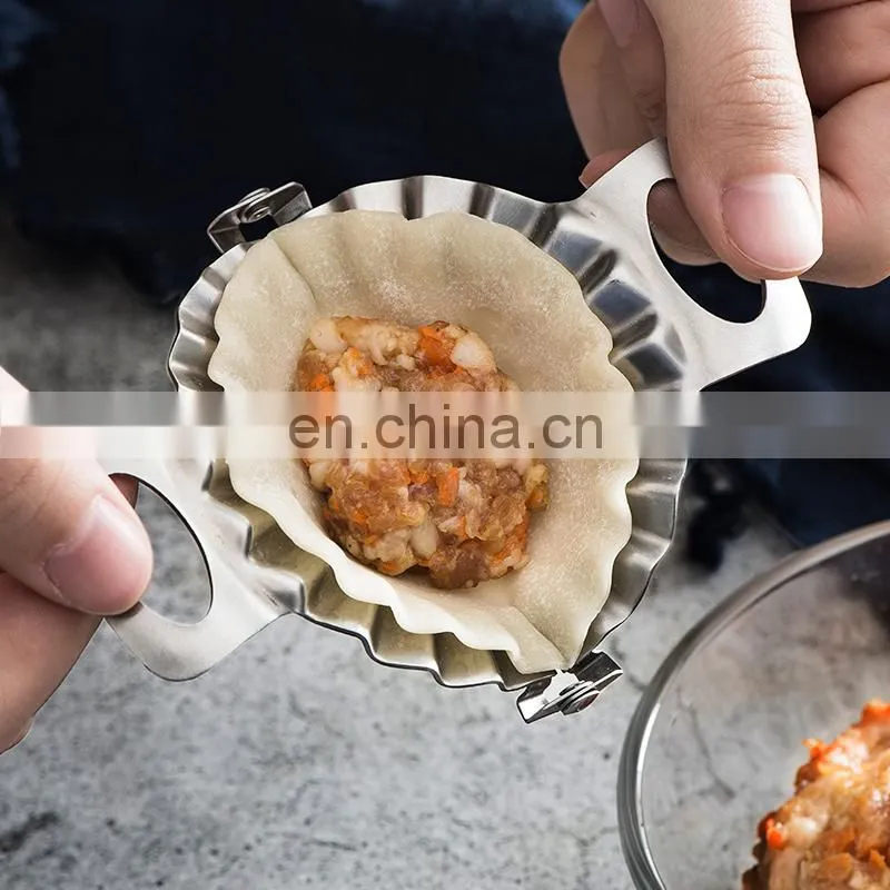 Kitchen Gadgets Stainless Steel Ravioli Mold Dumpling Maker Mold