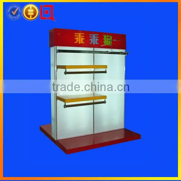Beautiful acrylic clothing display rack