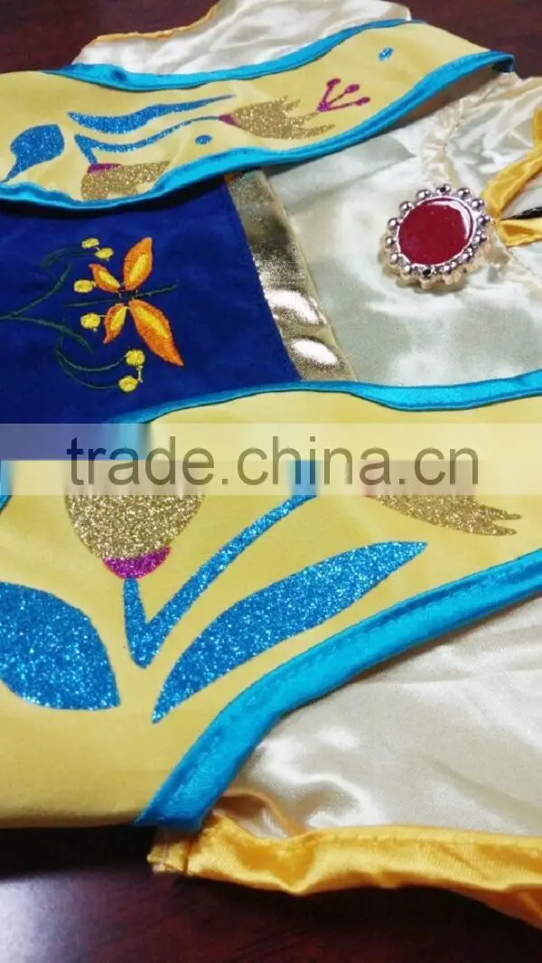 High Quality Hot Frozen Dress Elsa & Anna For Girl Princess Cosplay Dresses SU055