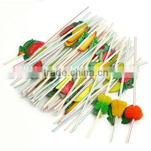 Paper Fruit straws party or wedding decoration SC002