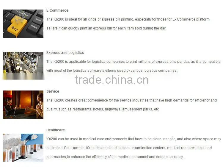 thermal barcode printer /thermal receipt printer/iQ200 Compact Printer