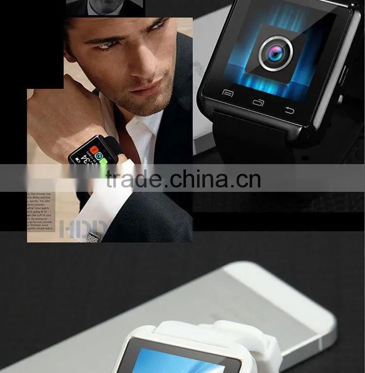 2014 portable wrist u8 m26 bluetooth smart watch bluetooth watch wholesale wrist watch