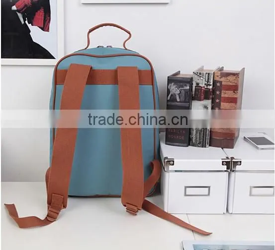 fashion waterproof nylon high school backpack