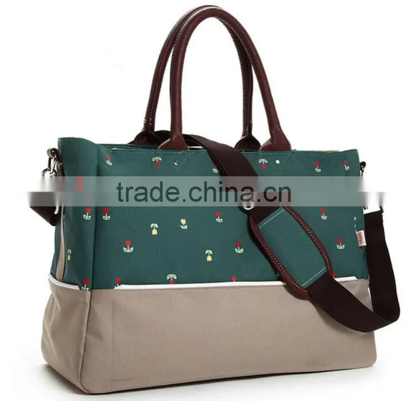 2015 new design wholesale baby diaper Mom bag