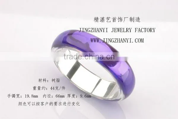 Glossy effect Resin quality Bangle