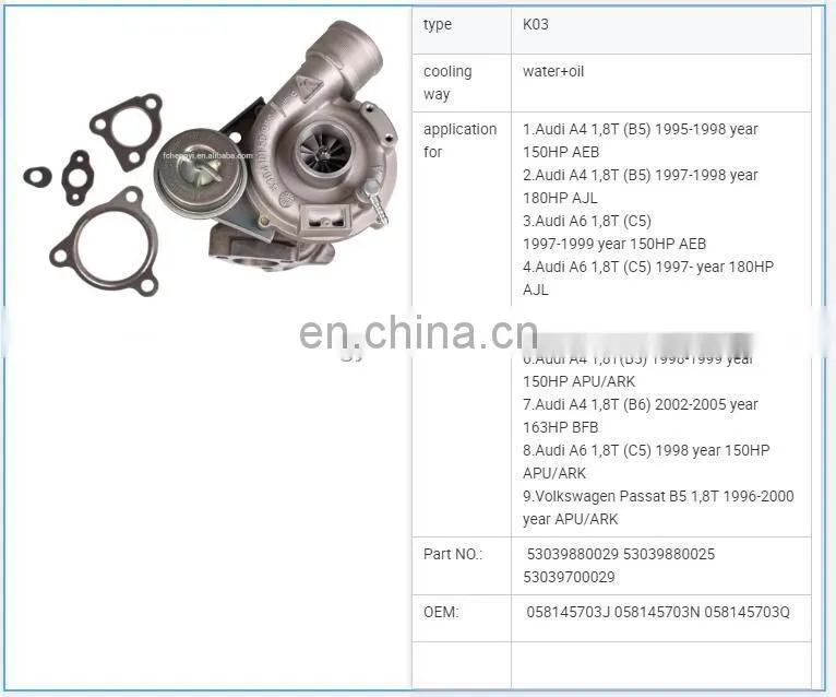 Repair Rebuild kits set FOR GARRETT Turbocharger GT1749V GT18 GT15 GT20 GT25 GT17