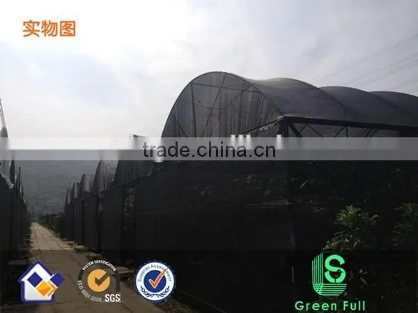 Black sunshade mesh