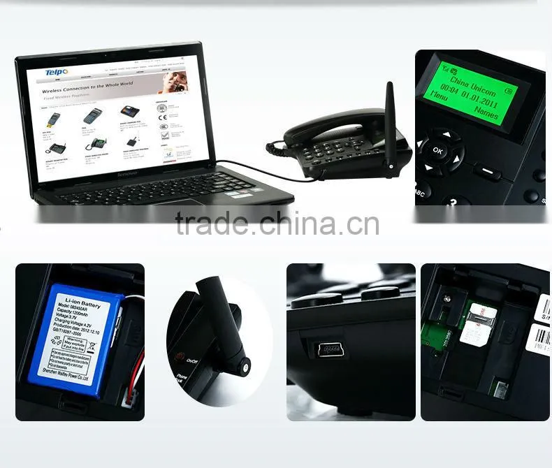 TPS300 color screen gsm fixed wireless phone