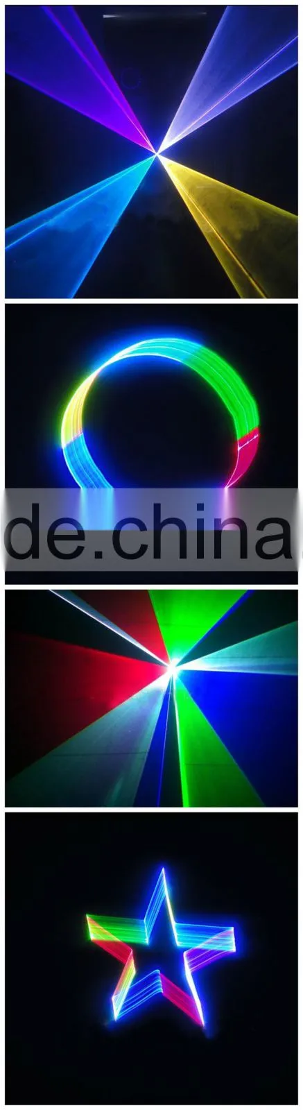 Kiya light RGB 3w full color laser light
