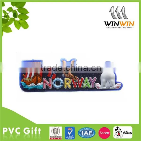 Dead sea high quality 3D creative soft PVC fridge magnet