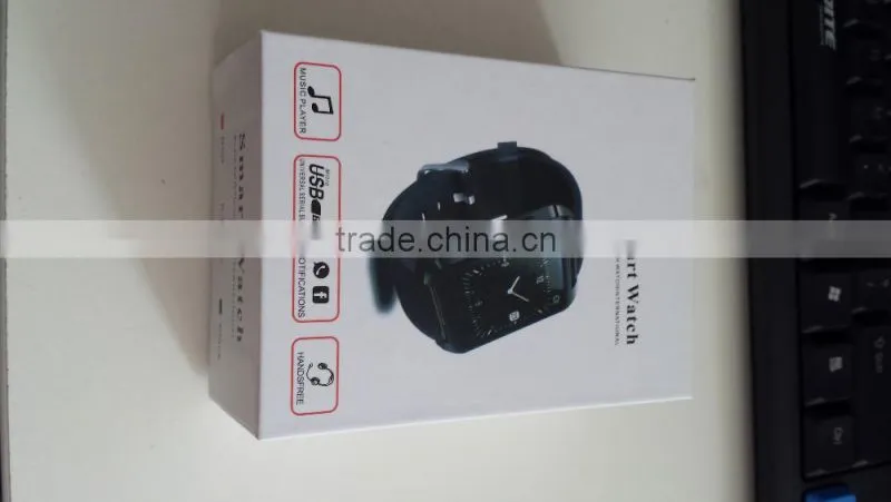 Hot for u8 mobile sport bluetooth smart watch with watch box, women watches for u8