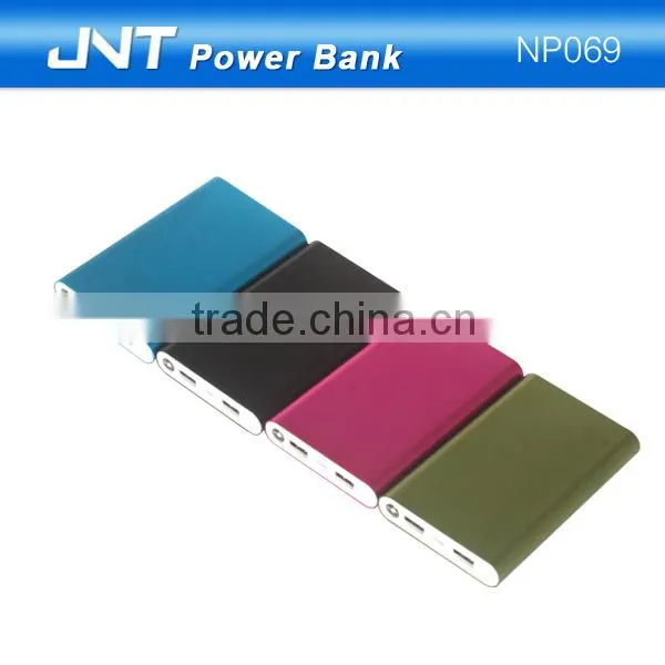8000mah elegant polymer power bank with CE,ROHS,FCC