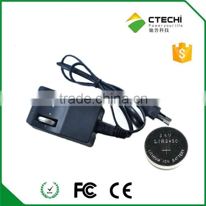universal USB Charger for button cell LIR2032 LIR2025 LIR2477 LIR2450