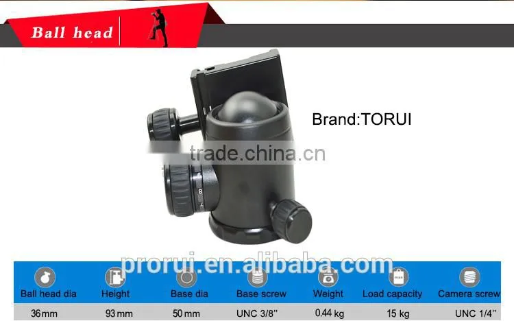 Mini Ball Head(1/4" ) Bracket/Holder/Mount/ hot shoe for Camera Tripod
