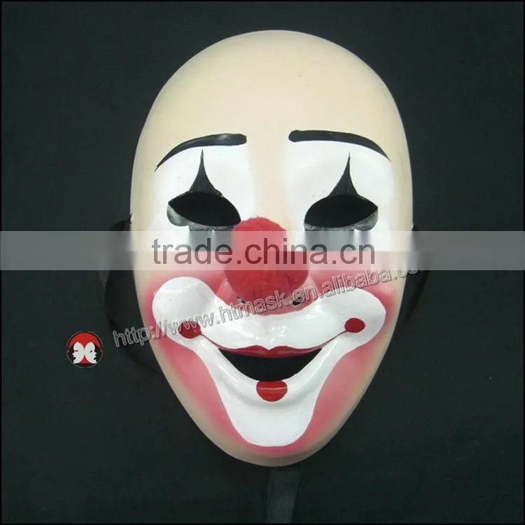Hot Sales Clown Prince of Crime Rigid Plastic Clown Mask Cartoon Show Mask Will Partyl Mask The Adults And Kids Can Wear