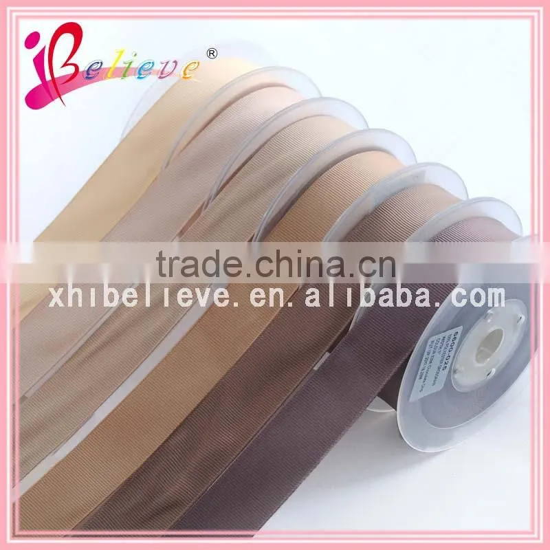 Wholesale yiwu market fancy environmental grosgrain gold ribbon