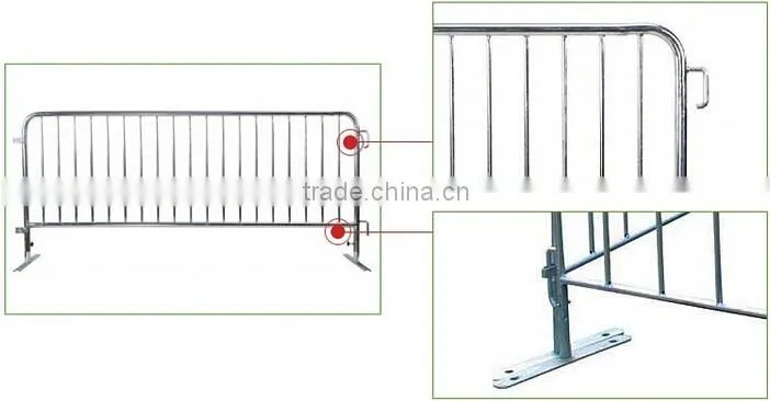 Alibaba china supplier hot sell crowd control barrier in Israel