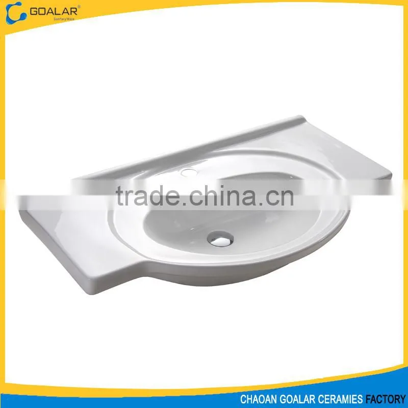 2015 European Solid ceramic bathroom wash basin