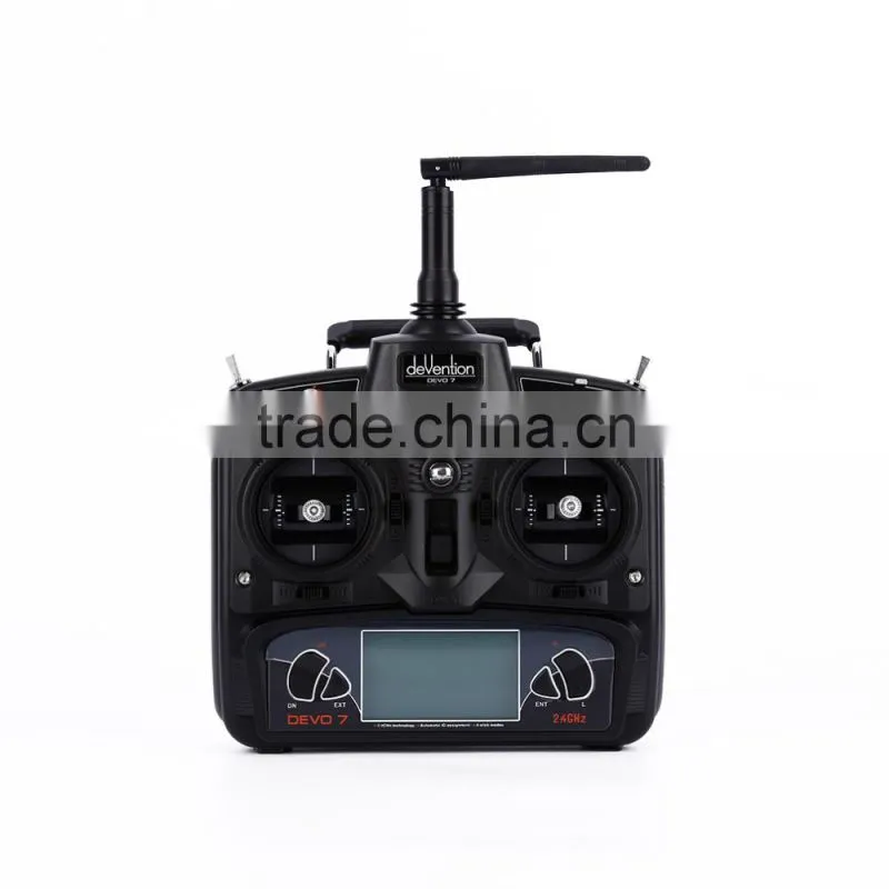 2.4G 7CH LCD Screen Radio System Transmitter RC Airplane for WALKERA DEVO 7