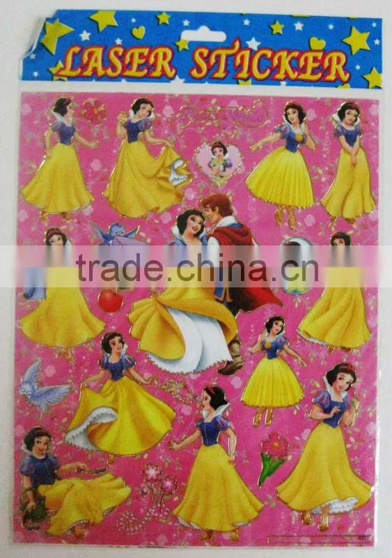 beautiful color snow cheap nail stickers