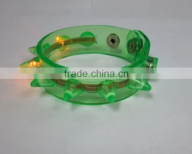 2017 Light-Up Flashing Bracelets led bracelet led silicone bracelet