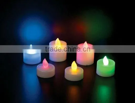 Led Rechargeable candle - 6pcs/set