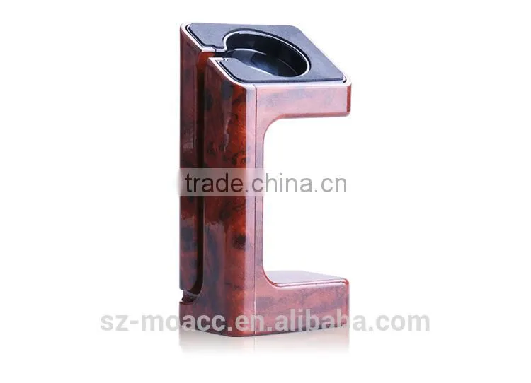 2015 New products Wood grain plastic Charging Stand for Apple Watch