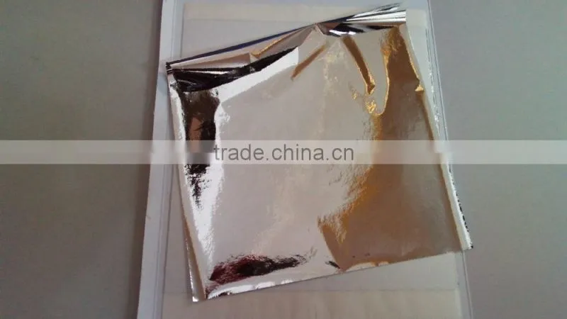 2015 best selling imitation silver leaf for craft ,furniture decoration