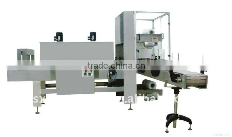 Automatic PE film shrink package machine