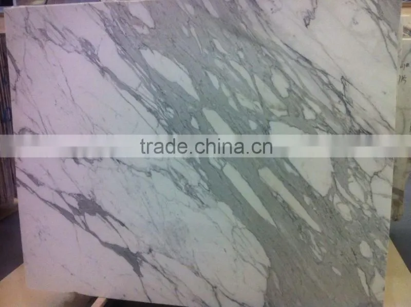 Chinese Calacatta White marble slab/tile price