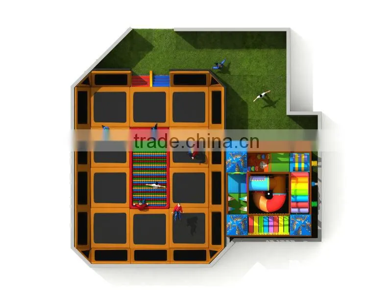 Professional manufacturer best price gymnastic trampolines for sale with high qualtiy